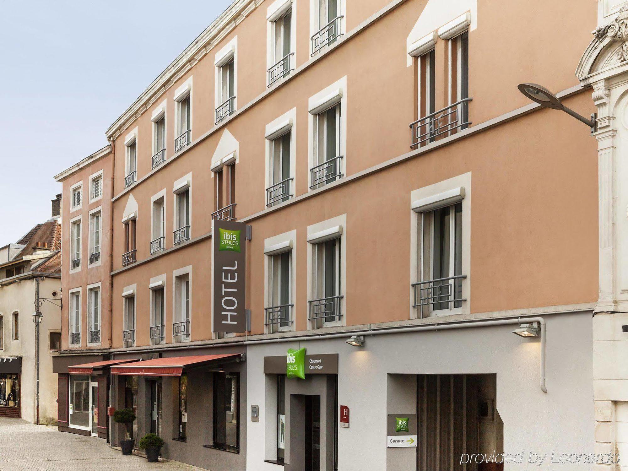 Hotel Ibis Styles Chaumont Centre Gare Exterior foto